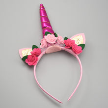 Lade das Bild in den Galerie-Viewer, 2x Halloween Xmas Christmas Gifts Decoration Unicorn Headband Hair Accessories
