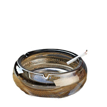 Lade das Bild in den Galerie-Viewer, Ashtray Thickened New Electroplating Multi-Color Household Large, Medium Small Size Crystal Glass

