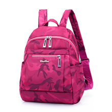 Load image into Gallery viewer, Chibao Nylon Backpack Female Personality Camouflage Double-Shoulder Backpack

