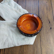 Load image into Gallery viewer, Ashtray Bark Solid Wood  Business Gift  Restaurant Company Gift Wooden s Lettering Ashtray
