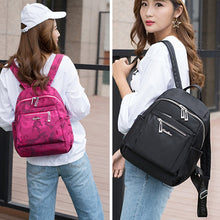 Load image into Gallery viewer, Chibao Nylon Backpack Female Personality Camouflage Double-Shoulder Backpack
