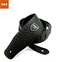 Load image into Gallery viewer, Wear-Resistant Guitar Strap Pu Embossed Bass Strap
