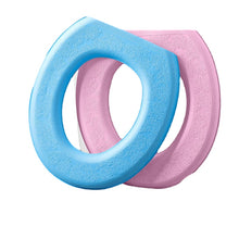Load image into Gallery viewer, 3pcs Toilet Seat Cover Pads Home Winter   Four Seasons Circle Adhesive Silicone Foam High Foaming Stickers
