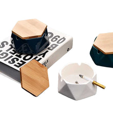 Lade das Bild in den Galerie-Viewer, Ashtray Creative Home Living Room Ins Trendy Office Lid  Windproof Ashtray
