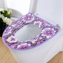 Load image into Gallery viewer, 3pcs Toilet Seat Cover Pads Thicker  Pad Cushion Universal Waterproof Closestool Cushion    Velcro
