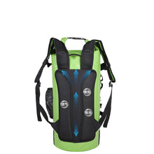 Lade das Bild in den Galerie-Viewer, Backpack 35L Storage Waterproof Drifting Supplies Camping Dry Wet Separation Outdoor Waterproof Rucksack
