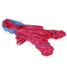 Load image into Gallery viewer, Dog Cat Clothes Double-Layer Thickened Mesh Four-Leg Raincoat
