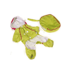 Load image into Gallery viewer, Dog Cat Clothes Double-Layer Thickened Mesh Four-Leg Raincoat
