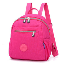 Load image into Gallery viewer, Backpack Korean Women    Ultra-Light Waterproof Nylon Travel shoulder bag
