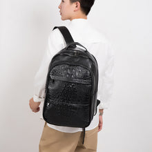Load image into Gallery viewer, Casual Men's Backpack Korean Fashion Fish Pattern Computer Bag Travel Bag
