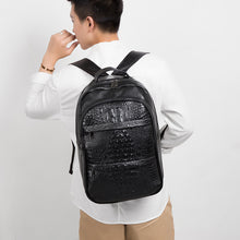 Load image into Gallery viewer, Casual Men's Backpack Korean Fashion Fish Pattern Computer Bag Travel Bag
