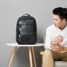 Load image into Gallery viewer, Casual Men's Backpack Korean Fashion Fish Pattern Computer Bag Travel Bag
