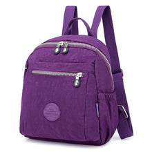 Load image into Gallery viewer, Backpack Korean Women    Ultra-Light Waterproof Nylon Travel shoulder bag
