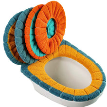 Load image into Gallery viewer, 3pcs Toilet Seat Cover Pads Universal  Pad Cushion Four Seasons Knitted Washable Household
