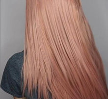 Load image into Gallery viewer, Women Wig Medium Long Straight Hair Bangs Fluffy Face Shaving Solid Color W236
