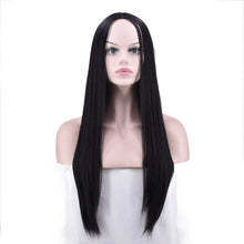 Load image into Gallery viewer, Women Wig Mid-Length Straight Hair Hair Cover + Colors Available W157
