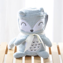 Lade das Bild in den Galerie-Viewer, Baby Embroidered Flannel Small Blanket Cartoon Children's Blanket Flannel Blanket
