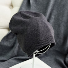 Load image into Gallery viewer, Warm Winter Knit Beanie Hats Solid Color Thin and All-Matching Wool Men's and Women's Pullover Unisex
