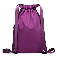 Lade das Bild in den Galerie-Viewer, Schoolbag All-Match Ladies Backpack Travel Bag Waterproof Nylon Cloth Bag
