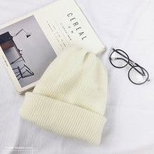 Load image into Gallery viewer, Warm Winter Knit Beanie Hats Autumn Wool Casual All-Match and Sweet Trendy Sleeve Cap Children Unisex
