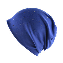 Lade das Bild in den Galerie-Viewer, Warm Winter Knit Beanie Hats Women's  Drilling Sleeve Cap Solid Color Confinement Unisex

