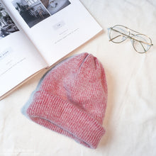Load image into Gallery viewer, Warm Winter Knit Beanie Hats Autumn Wool Casual All-Match and Sweet Trendy Sleeve Cap Children Unisex

