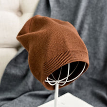 Load image into Gallery viewer, Warm Winter Knit Beanie Hats Solid Color Thin and All-Matching Wool Men's and Women's Pullover Unisex
