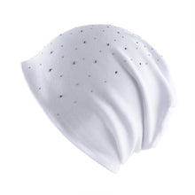 Lade das Bild in den Galerie-Viewer, Warm Winter Knit Beanie Hats Women's  Drilling Sleeve Cap Solid Color Confinement Unisex
