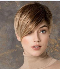 Load image into Gallery viewer, Women Wig Natural Short Hair Hood Gradient Color Bob Haircut W446
