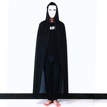 Lade das Bild in den Galerie-Viewer, 2x Halloween Xmas Christmas Gifts Decoration Single Layer Cloak Robe Ghost Festival Party Wizard Cloak

