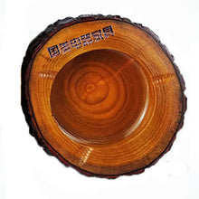 Load image into Gallery viewer, Ashtray Bark Solid Wood  Business Gift  Restaurant Company Gift Wooden s Lettering Ashtray
