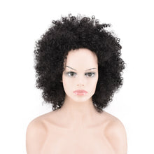 Load image into Gallery viewer, Women Wig African Black Small Curly Hair Afro W173
