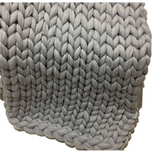 Lade das Bild in den Galerie-Viewer, Woolen Blanket Zichao Coarse Yarn Blanket Arm Knitted Air Conditioning Blanket
