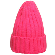Load image into Gallery viewer, Warm Winter Knit Beanie Hats Fashion Woolen Hat Tapered Ear Protection Solid Color Unisex
