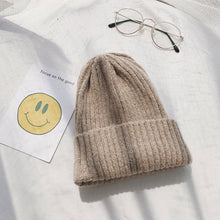Load image into Gallery viewer, Warm Winter Knit Beanie Hats Women's Winter Men's Autumn and Winter Wool Keep Warm Plush Pullover Unisex
