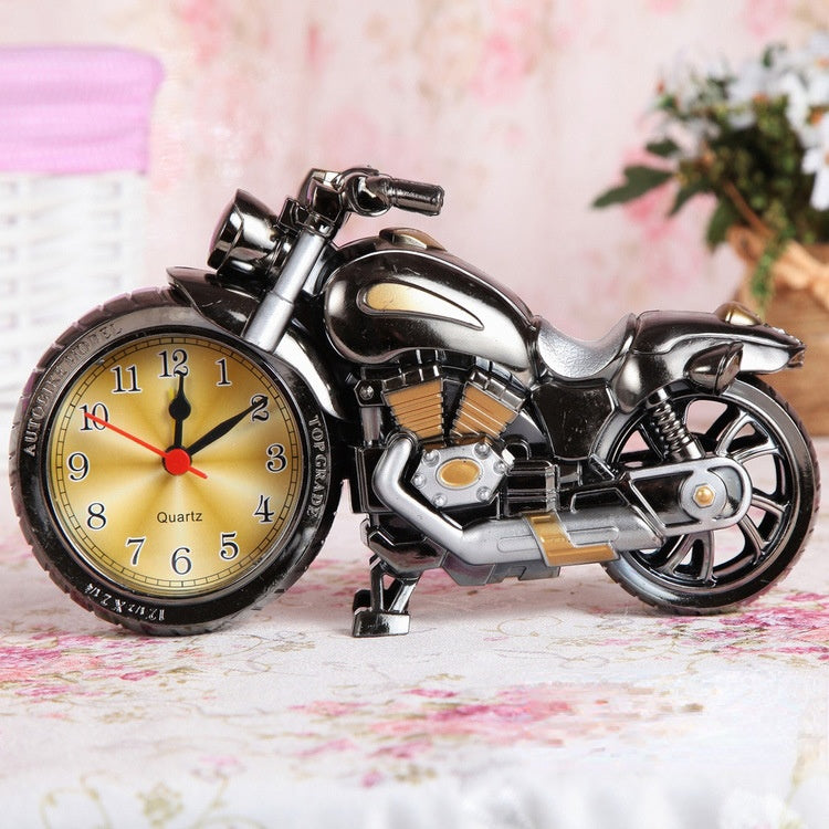 Alarm Clock Motorcycle Model Alarm Clock Retro Locomotive Children's Gift