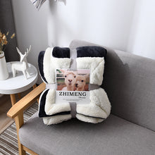 Lade das Bild in den Galerie-Viewer, Berber Fleece Blanket Solid Color Winter Thickened Velvet Blanket Single Double Blanket Double Layer Gift Blanket
