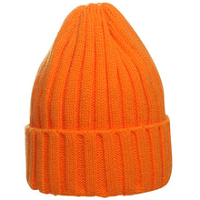 Load image into Gallery viewer, Warm Winter Knit Beanie Hats Fashion Woolen Hat Tapered Ear Protection Solid Color Unisex
