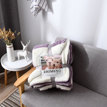 Lade das Bild in den Galerie-Viewer, Berber Fleece Blanket Solid Color Winter Thickened Velvet Blanket Single Double Blanket Double Layer Gift Blanket

