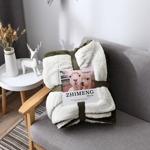 Lade das Bild in den Galerie-Viewer, Berber Fleece Blanket Solid Color Winter Thickened Velvet Blanket Single Double Blanket Double Layer Gift Blanket
