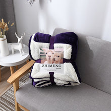 Lade das Bild in den Galerie-Viewer, Berber Fleece Blanket Solid Color Winter Thickened Velvet Blanket Single Double Blanket Double Layer Gift Blanket
