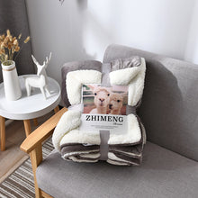Lade das Bild in den Galerie-Viewer, Berber Fleece Blanket Solid Color Winter Thickened Velvet Blanket Single Double Blanket Double Layer Gift Blanket
