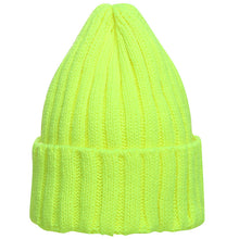 Load image into Gallery viewer, Warm Winter Knit Beanie Hats Fashion Woolen Hat Tapered Ear Protection Solid Color Unisex
