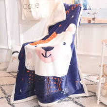 Load image into Gallery viewer, Berber Fleece Blanket Air Conditioning Blanket Sofa Blanket Thickened Children's Double-Layer Flannel
