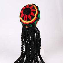 Load image into Gallery viewer, Halloween Xmas Christmas Gifts Decoration Cos Wig Braid Straw Hat Beret Dreadlocks
