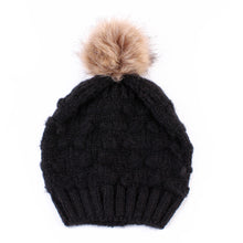 Load image into Gallery viewer, Warm Winter Knit Beanie Hats  Mohair Pullover for Women in Stock Unisex
