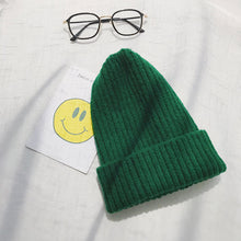 Load image into Gallery viewer, Warm Winter Knit Beanie Hats Women's Winter Men's Autumn and Winter Wool Keep Warm Plush Pullover Unisex
