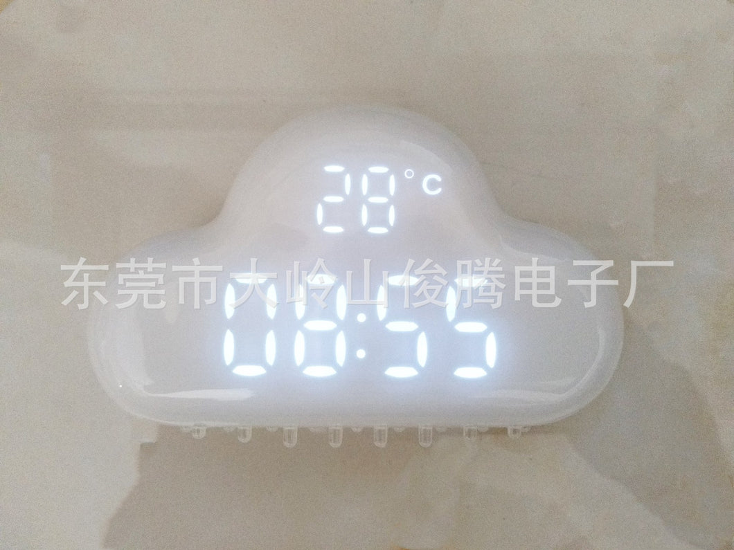 Smart Multi-Function Alarm Clock LED Display Cloud Voice-Activated Alarm Clock Rechargeable
