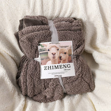 Load image into Gallery viewer, Fleece Blanket Winter Thickened Double Layer Thermal Blanket Winter Leisure Blanket
