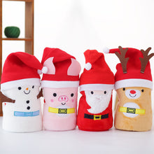 Lade das Bild in den Galerie-Viewer, Christmas Creative Cartoon Santa Claus David's Deer Snowman Pig Hat Flannel
